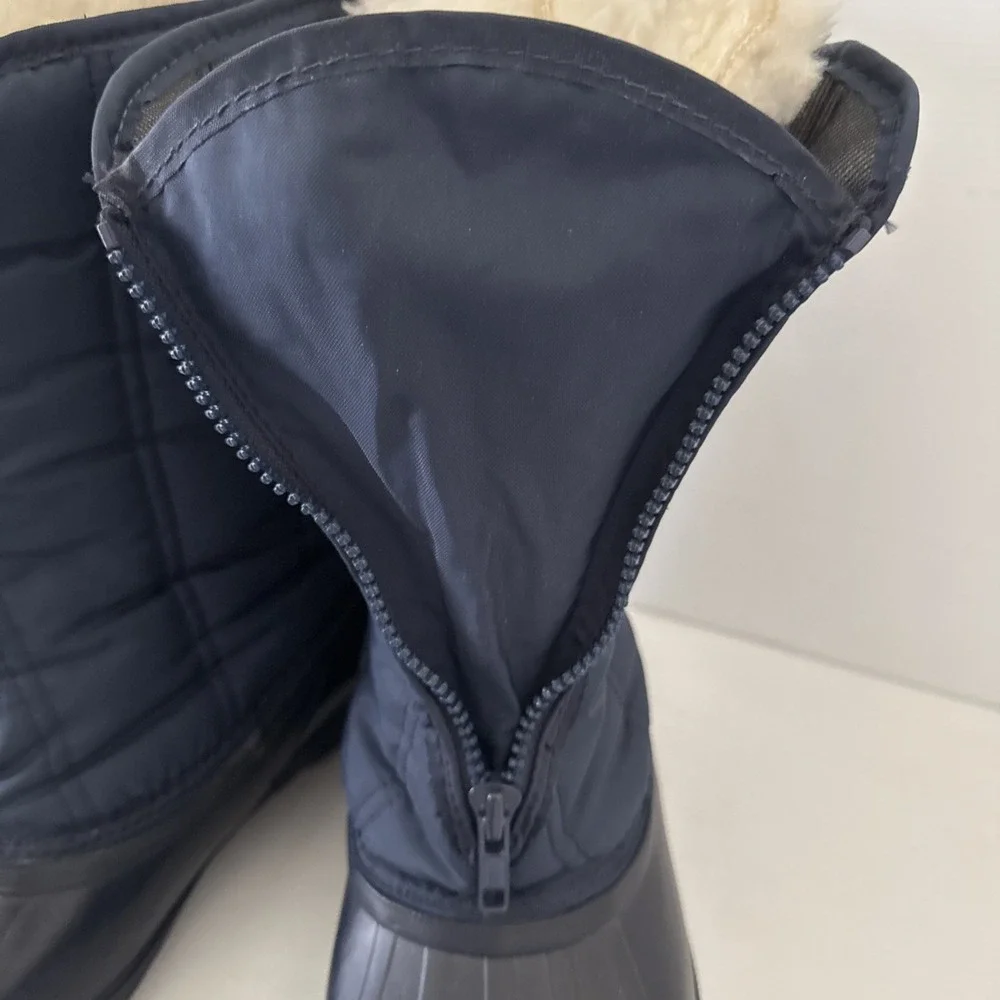 Vintage Sorel Kaufman Cabelas Canada Womens Blue Winter Boots Size 11 Snow EUC